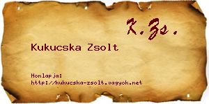 Kukucska Zsolt névjegykártya
