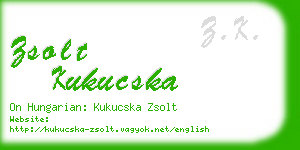 zsolt kukucska business card